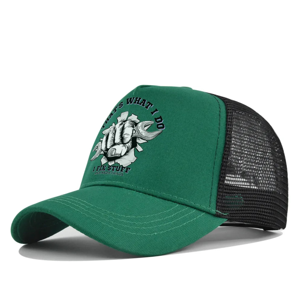 Mode Frühjahr/Sommer Bedruckte Netz-Baseballkappe, atmungsaktiv, Gorras, mit individuellem LOGO für Männer, Frauen und Paare, Schirmkappe, Casquette