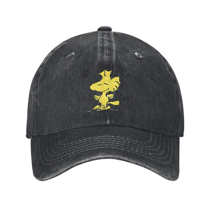 Sleeping Snoopy Baseball Caps Casual Distressed Washed  Snapback Cap Unisex Style Outdoor Summer Adjustable Caps Hat