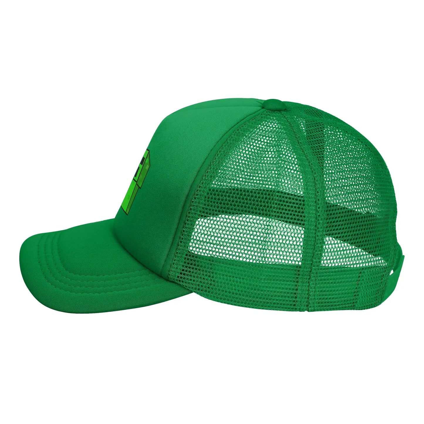 Unisex Creepers mob sticker Trucker Cap Mesh Baseball Cap Snapback Caps Hats Sun Hats Breathable Golf Hats Summer
