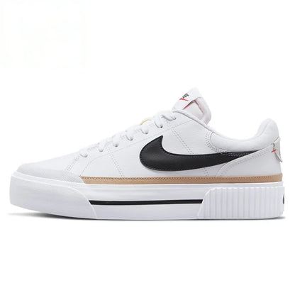 Nike Court Legacy Lift Elevated Sole Design Comfortable Anti-Slip Cushioned Durable Athletic Shoes DM7590-111