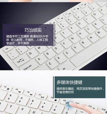 New 2.4G Wireless Keyboard and Mouse Set for Laptop iPad PC Desktop for Android iOS Windows