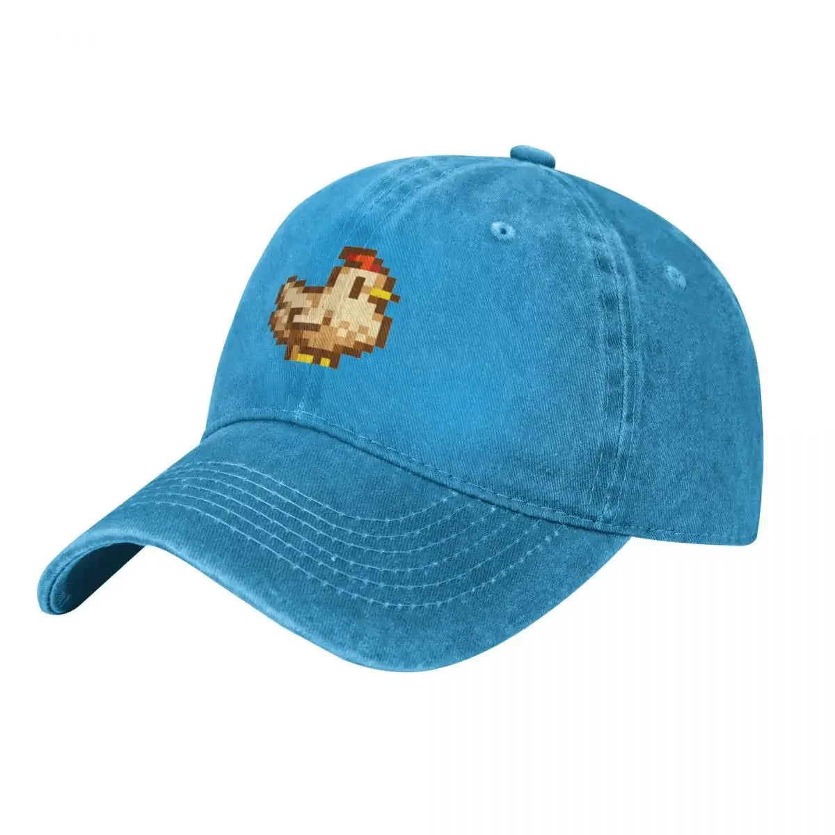 Stardew Valley Kycklingar Baseballkeps derbyhatt lyxiga kepsar rolig hatt födelsedag Herrkepsar Damkepsar