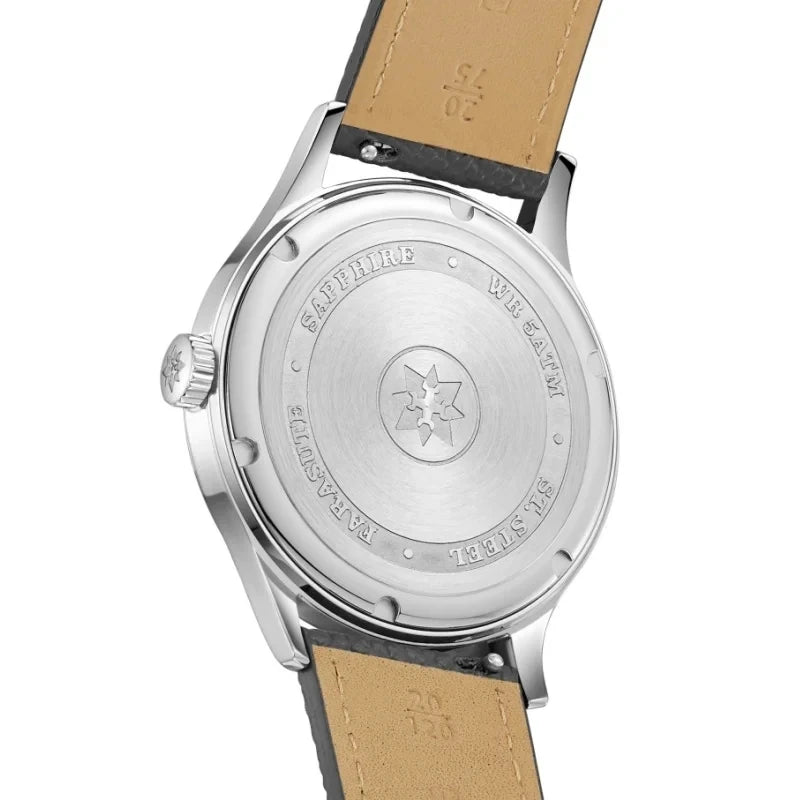 FARASUTE Manual Mechanical Men's Watch Seagull Movement Sappnt Sapphire Crystal Business Waterproof Regulateur Men Watch Reloj