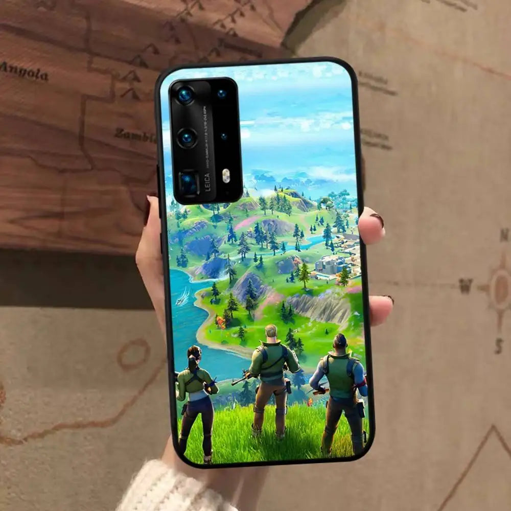 F-Fortnites-Cools Phone Case For Huawei Mate 10 20 30 40 50 lite pro Nova 3 3i 5 6 SE 7 pro 7SE