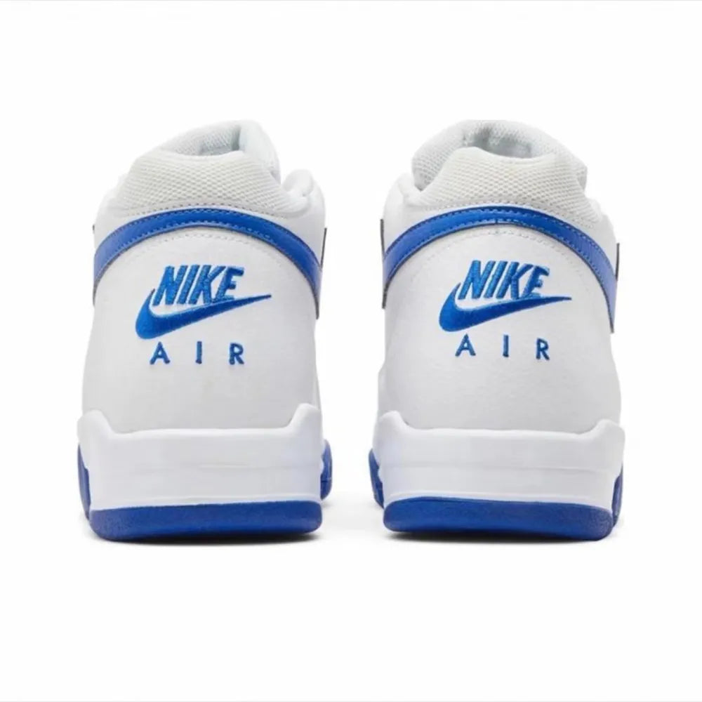 Nike Flight Legacy Mid-Top Retro Basketball Shoes with Slip-Resistant, Durable, and Cushioned Construction - Unisex BQ4212-103