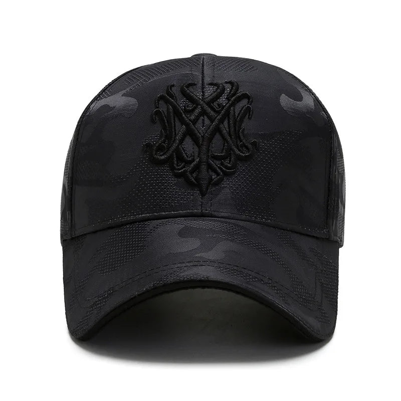 Unisex Letter Embroidery Baseball Caps Spring and Autumn Outdoor Adjustable Casual Hats Sunscreen Hat Sports Cap