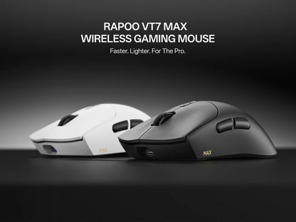 Rapoo VT7 MAX /VT7 Wireless Gaming Mouse True 8K Wireless Polling Rate 53g Lightweight Up to 750Hr Battery Life