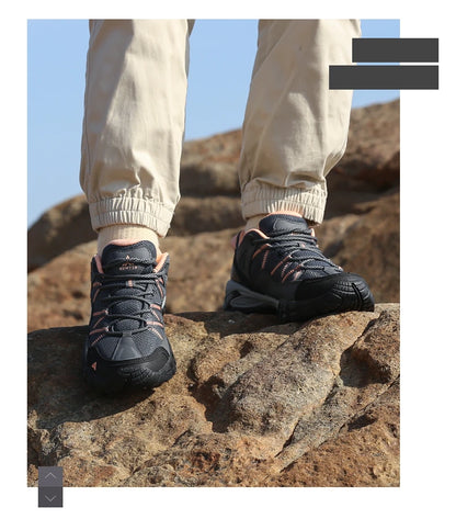 HUMTTO planinarske cipele za žene, otporne na habanje, ženske sportske cipele za vanjske aktivnosti, tenisice na vezanje za penjanje i trekking, model 110609B