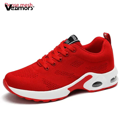 Zapatillas de running para mujer, zapatillas deportivas informales transpirables, ligeras, para gimnasio y deporte al aire libre, cómodas