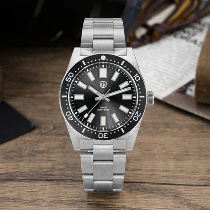 Watchdives Wd1965 V2 Fashion Quartz Wristwatches Vh31 Sapphire Man Watches Luxury Stainless Steel 200M Waterproof Diver Watch