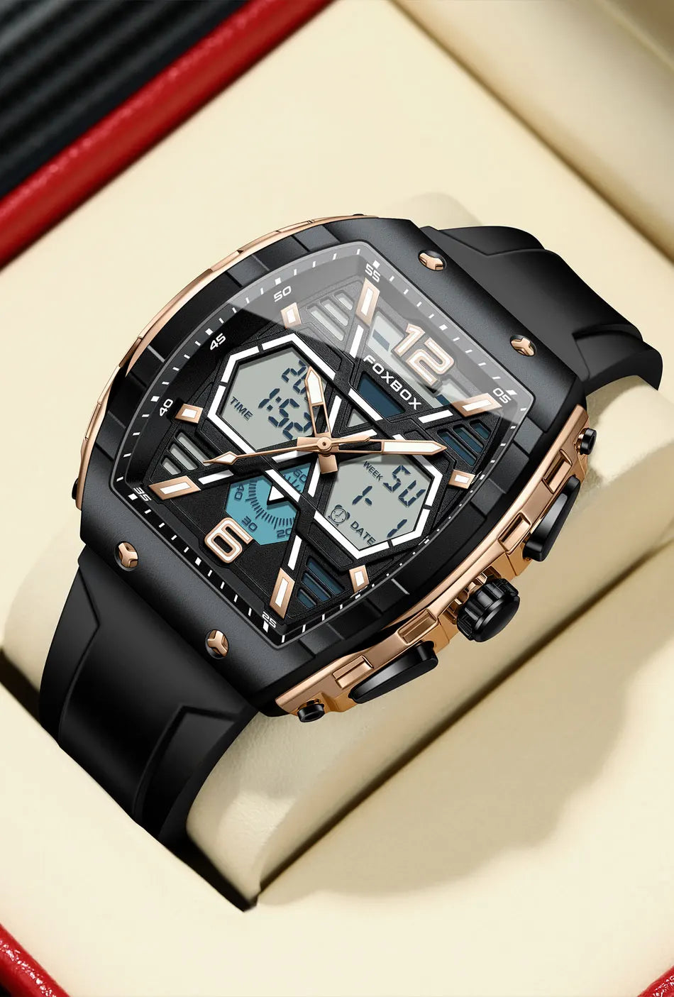LIGE Digital Men Military Watch 50m Waterproof Wristwatch LED Quartz Clock Sport Watch Male Big Watches Men Relogios Masculino