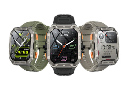 Blackview W80 Pro AI GPT Smart Watch, Precise GPS, 900mAh Battery, 1.43" AMOLED, Flashlight, Waterproof Sport Watch Men & Women