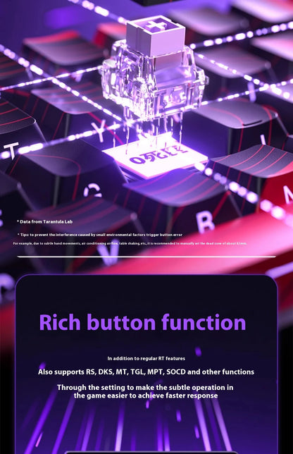AULA WIN60 HE MAX E-Sports Keyboard 8K Polling Magnetic Swaps 0% Dead Zone RGB Unlock Dominance with This Hot Swappable Beast