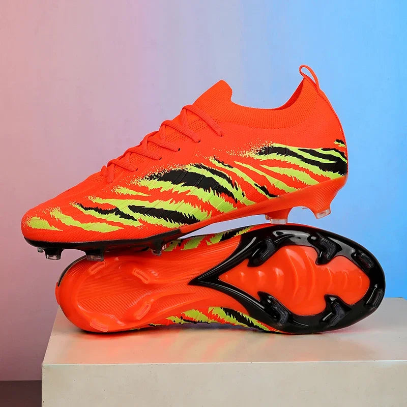 New Men's Football Boots Sport Soccer Shoes Match Unisex Ultralight Cleats Comfortable Non-Slip Outdoor Adult Grass High-quality
