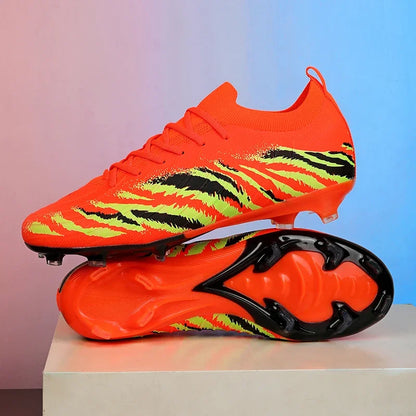 New Men's Football Boots Sport Soccer Shoes Match Unisex Ultralight Cleats Comfortable Non-Slip Outdoor Adult Grass High-quality
