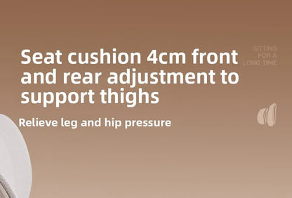 Stable Durable Ergonomic chair Floating wing waist support Computer chair Office chair Back chair Household e-sports chair