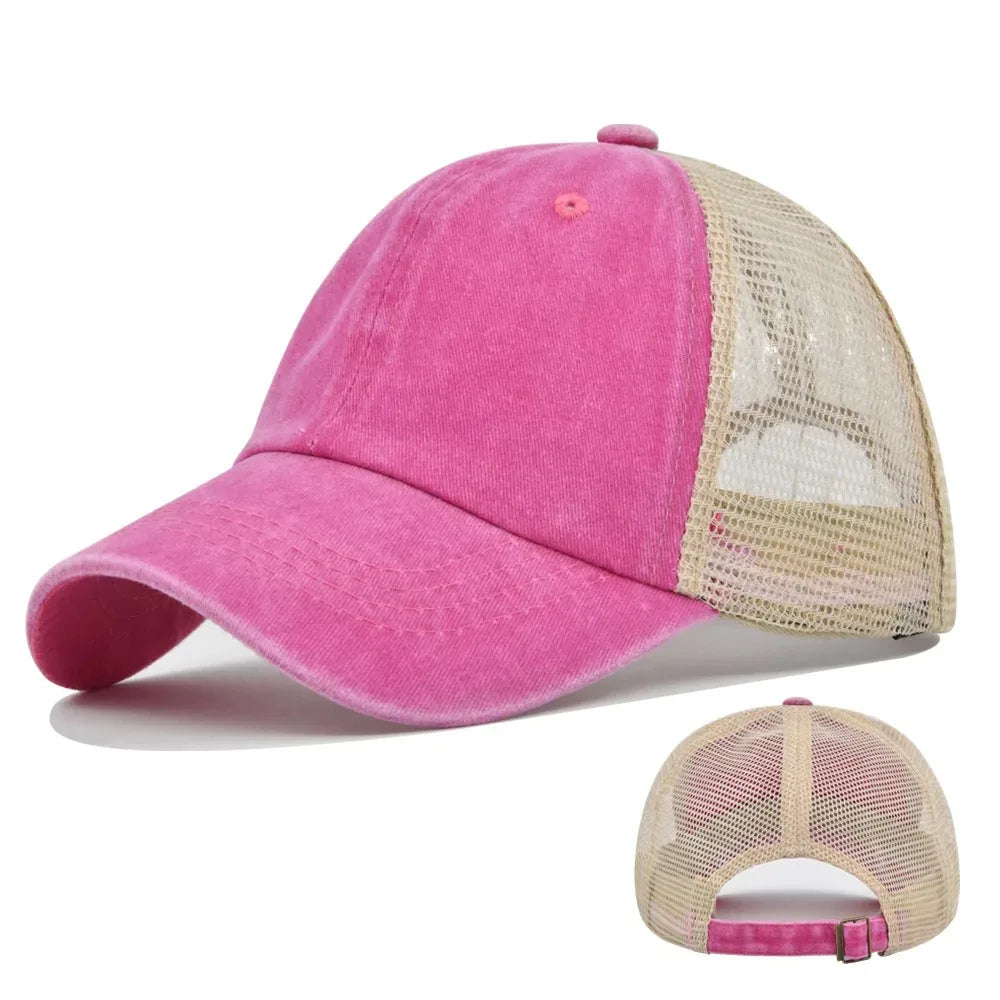 Printed personalized logo Baseball cap Summer cap Adult mesh cap Mesh cap Solid cap unisgender shade Spring Fall cap Hip Hop fit