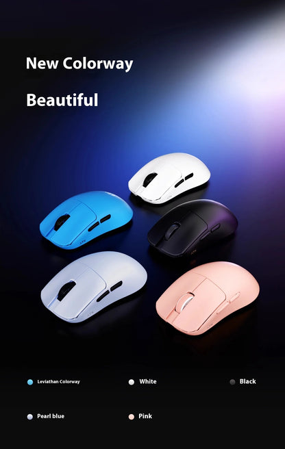 ATK Blazing Sky F1 V2 Ultra Max Wireless Gaming Mouse Dual-Mode Lightweight PAW3950Ultra Dual 8K Low Latency Ergonomic Extreme