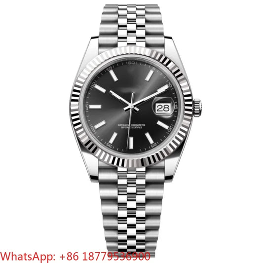 2026 Men's 904L Stainless Steel Automatic Mechanism Sapphire glass 41MM Watches Customized