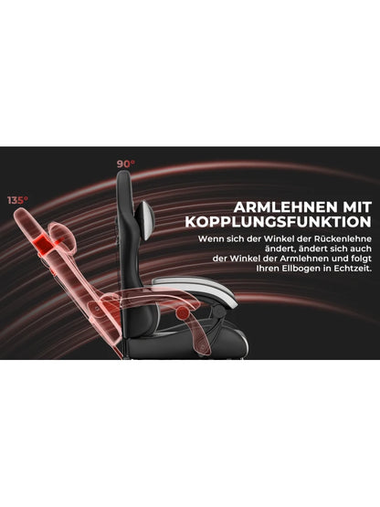 Gaming chairs, office chairs, desk chairs, and swivel chairs. Made with breathable fabric, equipped with 360° swivel casters and seats for easy movement, and featuring soft and comfortable cushions.