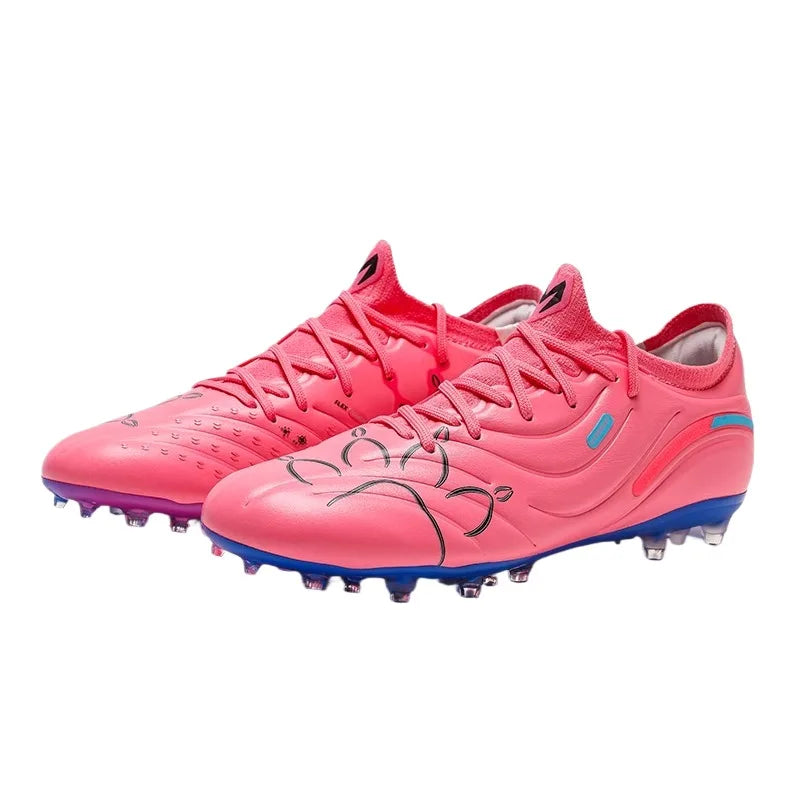 Kelme miesten jalkapallokengät aikuisille, Mg Short Spikes, tekonurmiharjoitteluun tarkoitetut jalkapallokengät, erittäin kevyet, liukumattomat jalkapallokengät