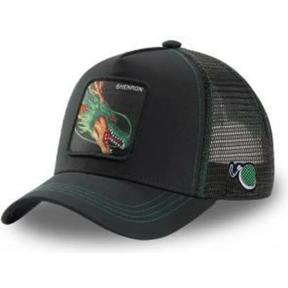 Dragon Ball Son Goku-Kappe, Sommer-Reisekappe mit Schirm, Herren-Kappe mit Stickerei, Hip-Hop-Mesh-Kappe, Sonnenvisier, Baseballkappe, Outdoor-Sport