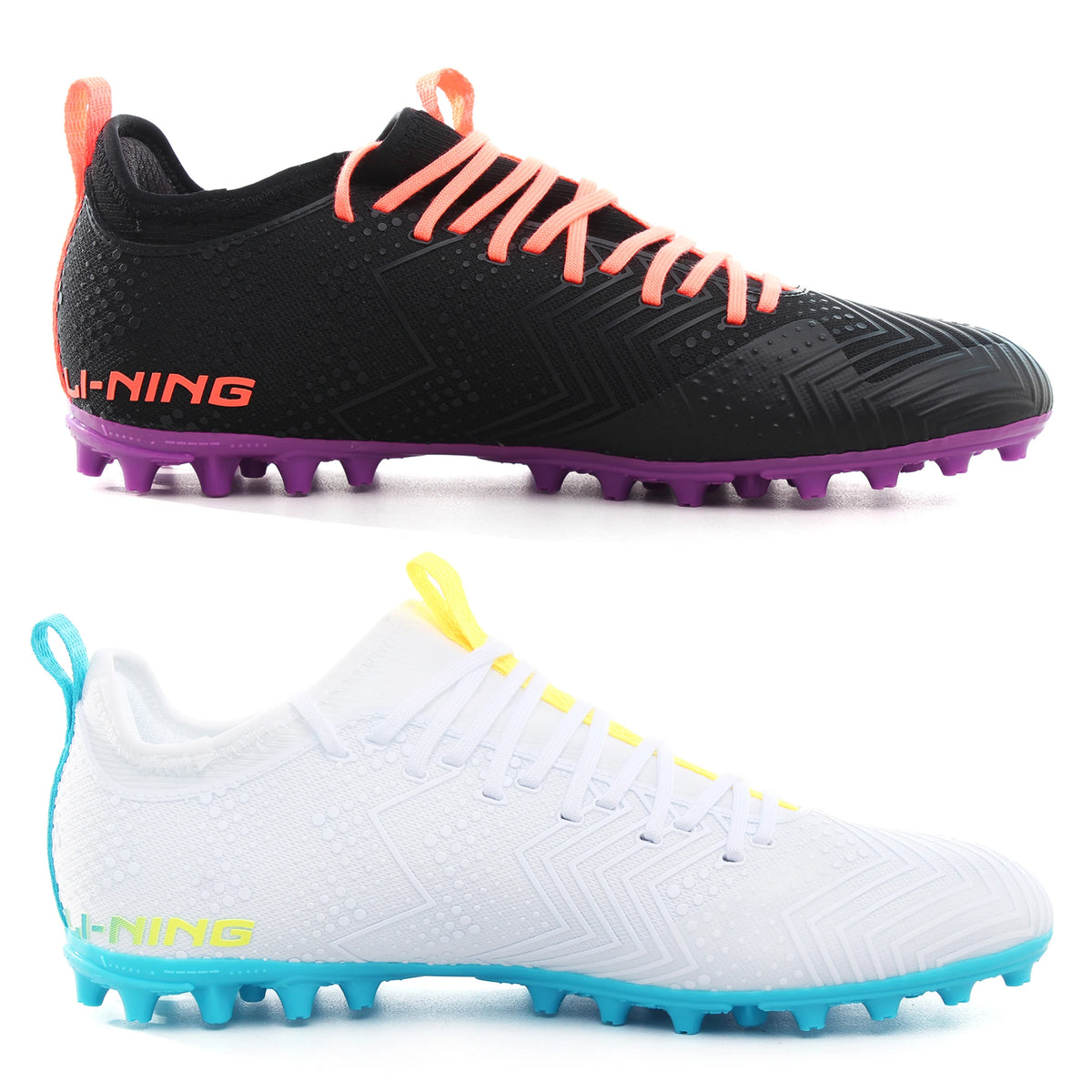 Zapatillas de fútbol para hombre Li-Ning AG Ground, transpirables y antideslizantes, zapatillas deportivas de fútbol LINING, calzado deportivo, zapatillas YSFU015
