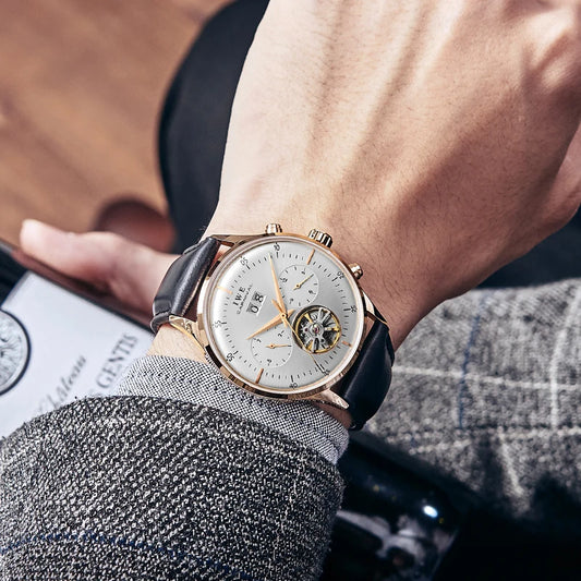 Montre CARNIVAL Mechanical Dress Watches for Men Brands Luxury Sapphire Automatic Wristwatches Mens Waterproof 2025 Reloj Hombre