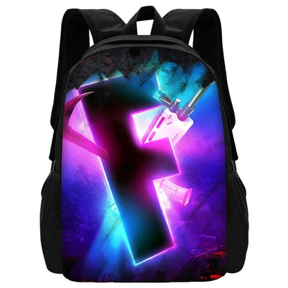 Нова хитова игра FortniteS – детски раници за момчета и момичета, ученически подарък за рожден ден, детски училищни чанти, унисекс къмпинг раница, издръжлива рюкзак раница
