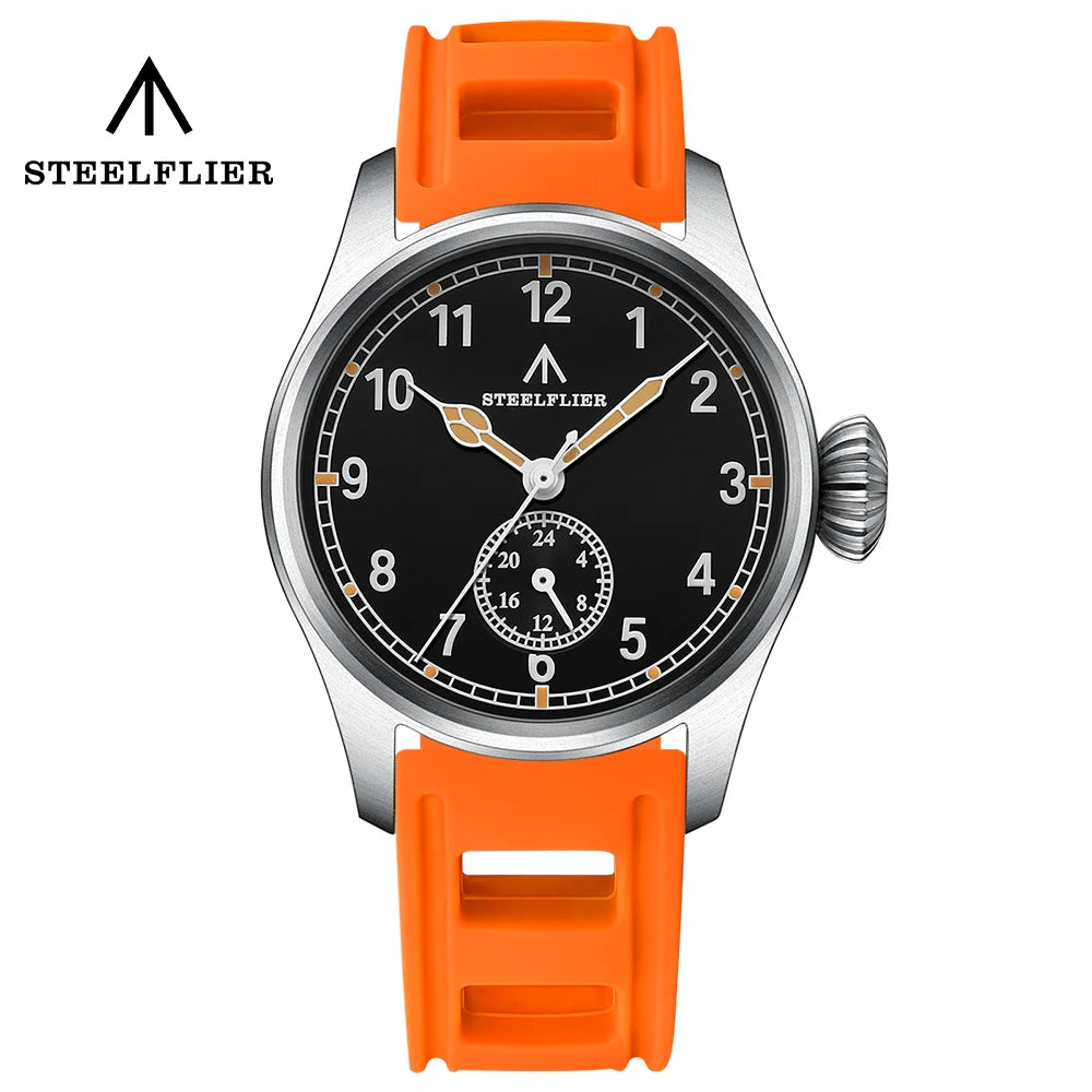Relógio de Pulso de Quartzo de Luxo STEELFLIER Official SF746, Luminoso Suíço, Movimento Silencioso VH60, 20Bar, Impermeável, Multi-Fuso Horário