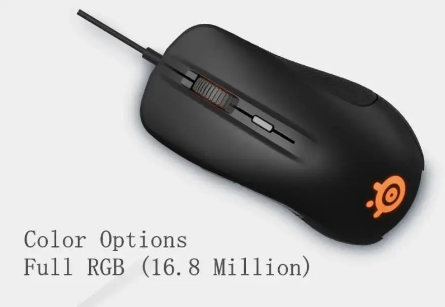 Original SteelSeries Rival300S Gaming Mouse Wired 6 Buttons RGB Lighting TrueMove Optical Sensor Mouse Gamer USB Mice 7200 CPI