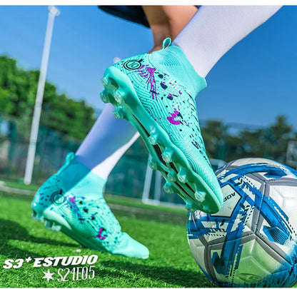 Miesten ammattilaisjalkapallokengät, luistamattomat jalkapallokengät, unisex, hengittävät, futsal-urheilu, uudet nappulakengät, drop shipping, ultrakevyet
