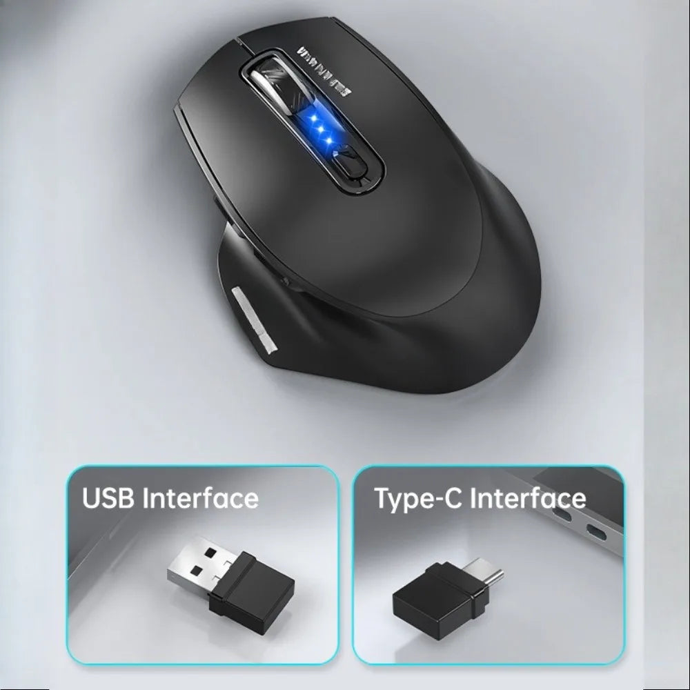 Žična USB miška z RGB-osvetlitvijo, tiha, ergonomska, z nastavljivim DPI, za namizni računalnik, prenosnik, PC, pisarno, gaming, dom in vsakodnevno delo