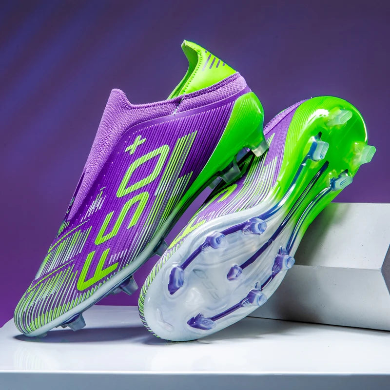 New Men's Soccer Shoes Grass Football Boots Ultralight Sport Comfortable Indoor Cleats Non Slip Fg Turf Futsal Adult Non-Slip