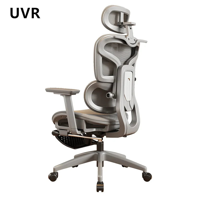 UVR Ergonomic Office Chair Adjustable Reclining Executive Chair with Armrests, Lumbar Support, Swivel Lift Gaming Chair for Home & Workspace