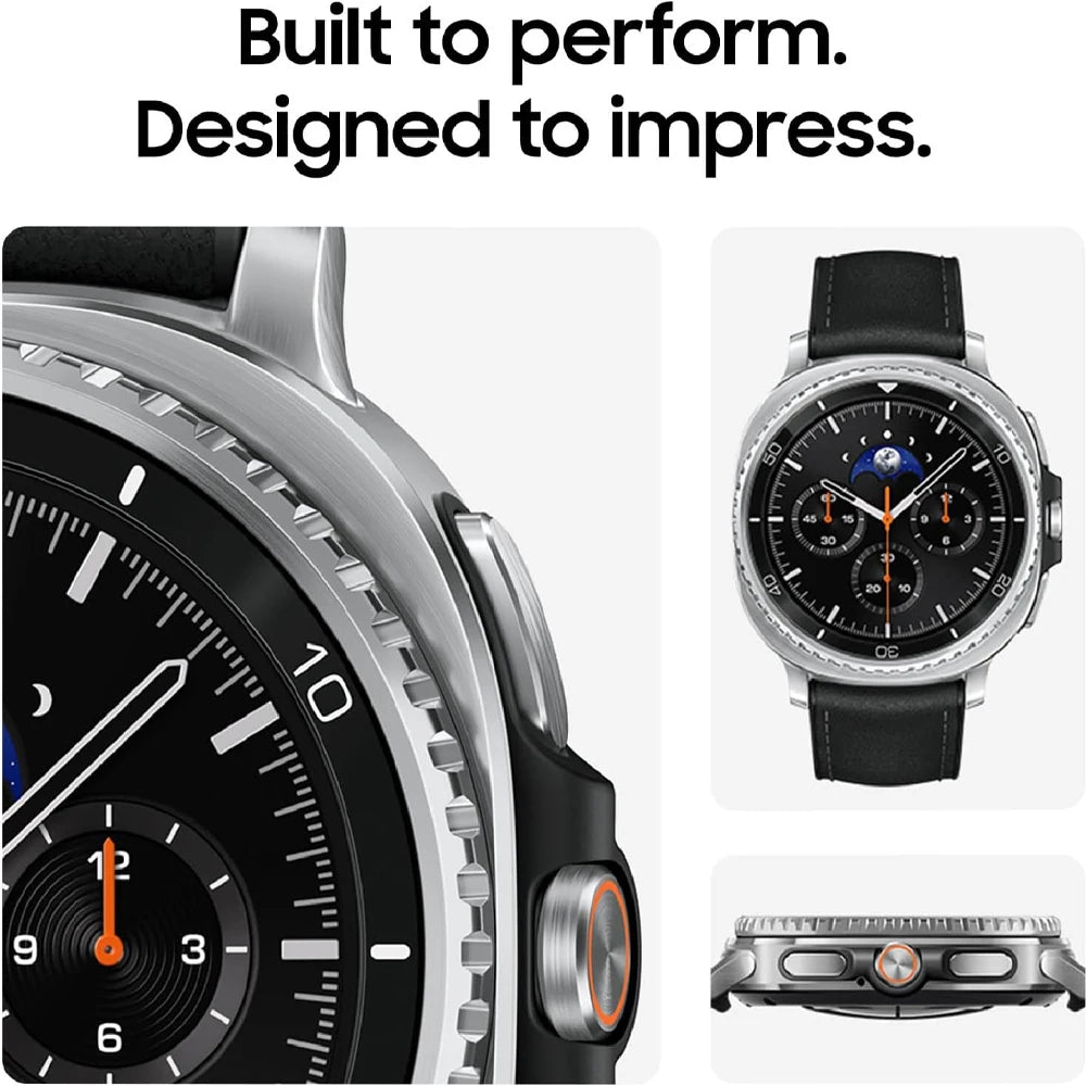 Samsung Galaxy Watch8 Classic 46mm Bluetooth Smartwatch Hybrid Strap Smartwatch with Rotating Bezel Design 3 nm Processor