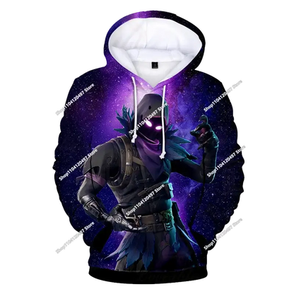 Boys and Girls Hoodies Fortnite Children's Pullover 3D Printed Hoodies Battle Royale Men's Hoodies Autumn Fashion Kids Clothing