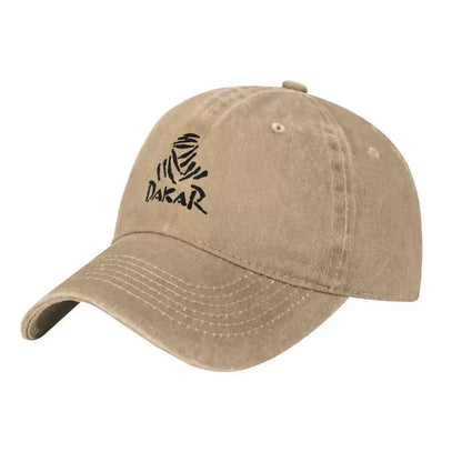 Vintage trkaći off-road D-Dakares reli bejzbol kape uniseks stil izlizane oprane sunčane kape za putovanja nestrukturirane mekane kape šešir