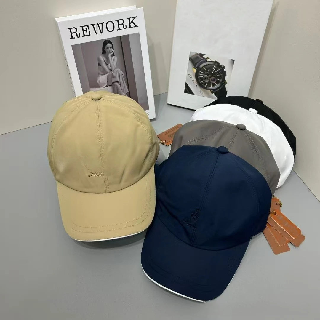 Einfarbige Baseballkappe für Damen und Herren – modischer Sonnenhut, passend zu jedem Outfit