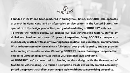 Boderry Field Watch VOYAGER Mens Watches 100M Waterproof Titanium Automatic Luminous For Seiko Movement Wristwatch