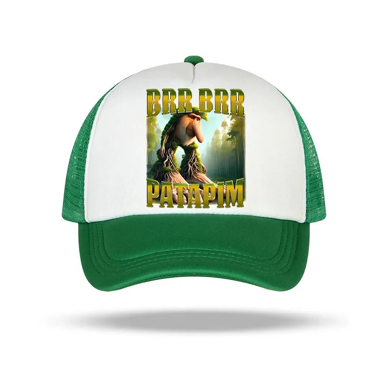 Casquette de baseball italienne Brainrot pour enfants, casquette décontractée pour garçon, chapeaux de sport pour enfants, chapeaux de soleil Tung Sahur Tralalers Shark, bonnet ajustable, cadeau pour homme