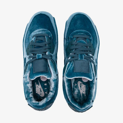 Chaussures de sport Nike Authentic Air Max 90 Blue Velvet pour femme avec amorti à air DO2194-001