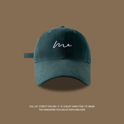 1pc leisure relax Face recognition hat,duckbill cap,men's embroidered letters,simple and versatile,fashionable baseball caps
