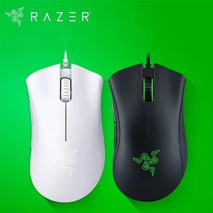 Originálna káblová herná myš Razer s optickým senzorom 6400 DPI pre notebook, optická myš s rýchlou odozvou