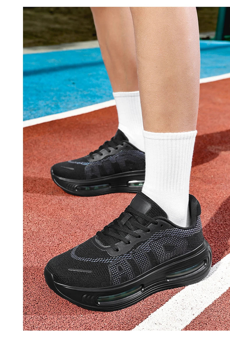 New Men Sports Running Shoes Casual Marathon Breathable Lightweight Women's Comfortable Athletic Nonskid Walking Sneakers