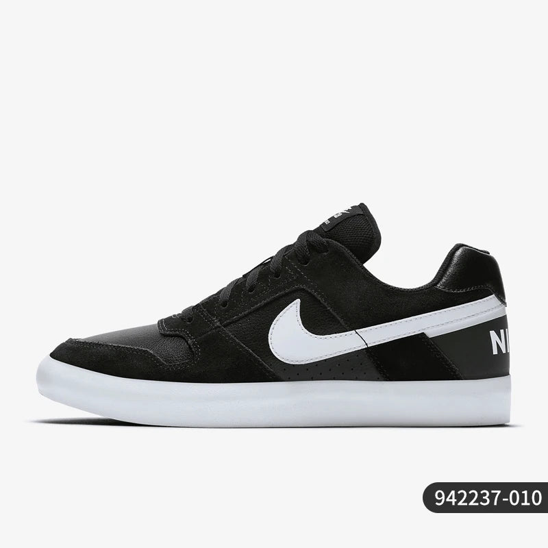 Nike Original Herren-Modelle der aktuellen Saison: Bequeme, strapazierfähige Freizeitsneaker mit dicker Sohle und Schnürung 942237-010