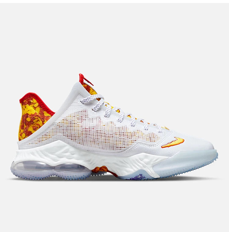 Nike Genuine LeBron 19 LBJ James Men's Practical Basketball Shoes DQ8343-100