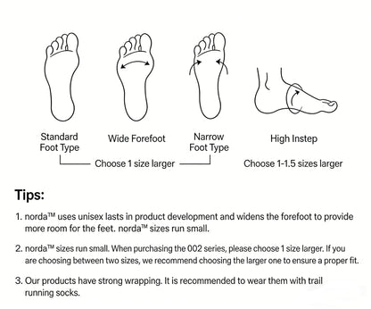 Zapatillas de running todoterreno de corte bajo para hombre Norda 001: transpirables, para actividades al aire libre, ligeras y resistentes al desgaste.