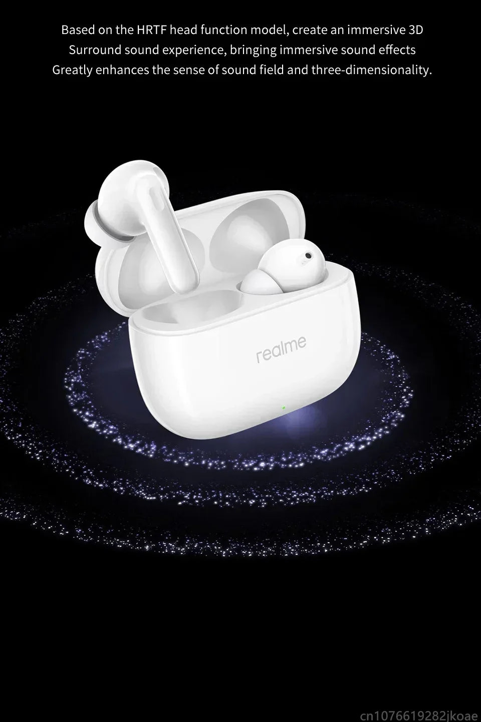 realme Buds T310 Wireless Earbuds Bluetooth 5.4 – 46dB Active Noise Cancelling HiFi Earphones with Deep Bass & Long Battery Life