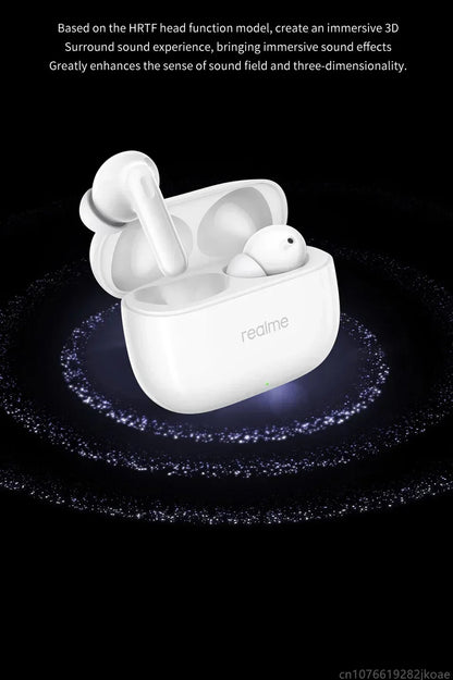 realme Buds T310 Wireless Earbuds Bluetooth 5.4 – 46dB Active Noise Cancelling HiFi Earphones with Deep Bass & Long Battery Life